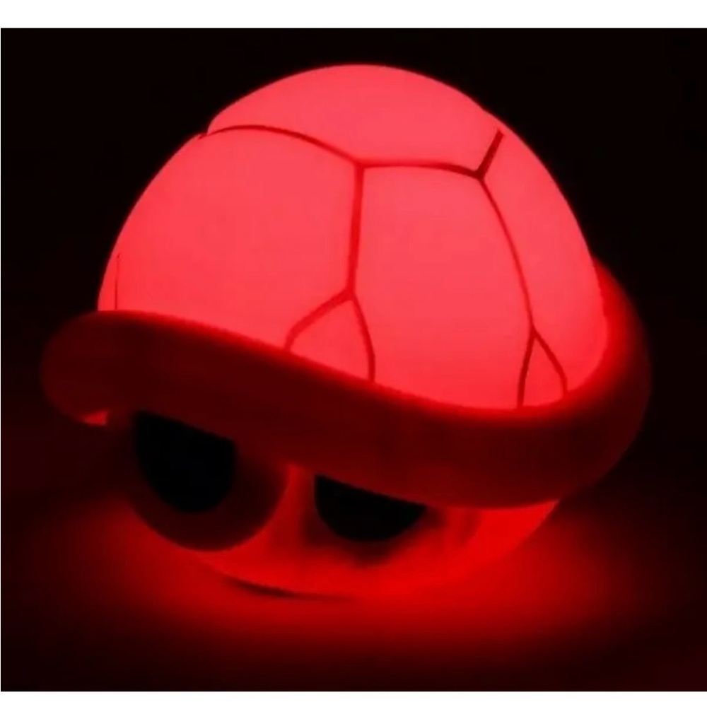 Nintendo Mario Kart Red Turtle Shell Figural Light - Picture 6 of 7